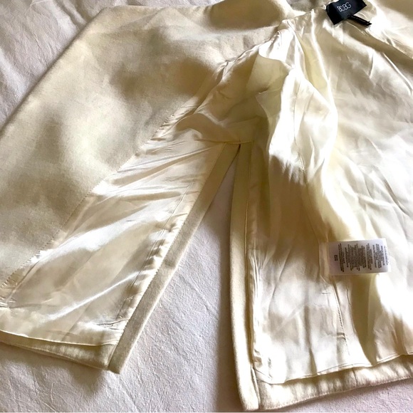 BCBG Paris Cape Coat in Cream - Picture 8 of 9